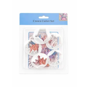 Fondant Crown Cutter 5pc Set