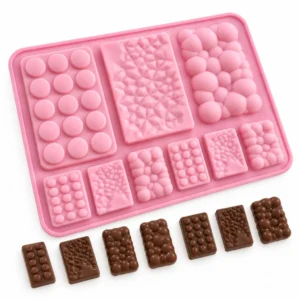 6 + 3 Bubble Silicone Chocolate Mould
