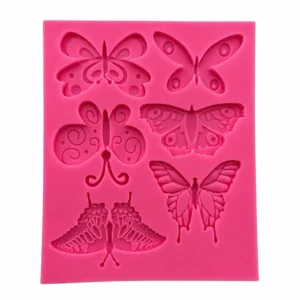 Butterfly 6 in 1 Silicone Mould