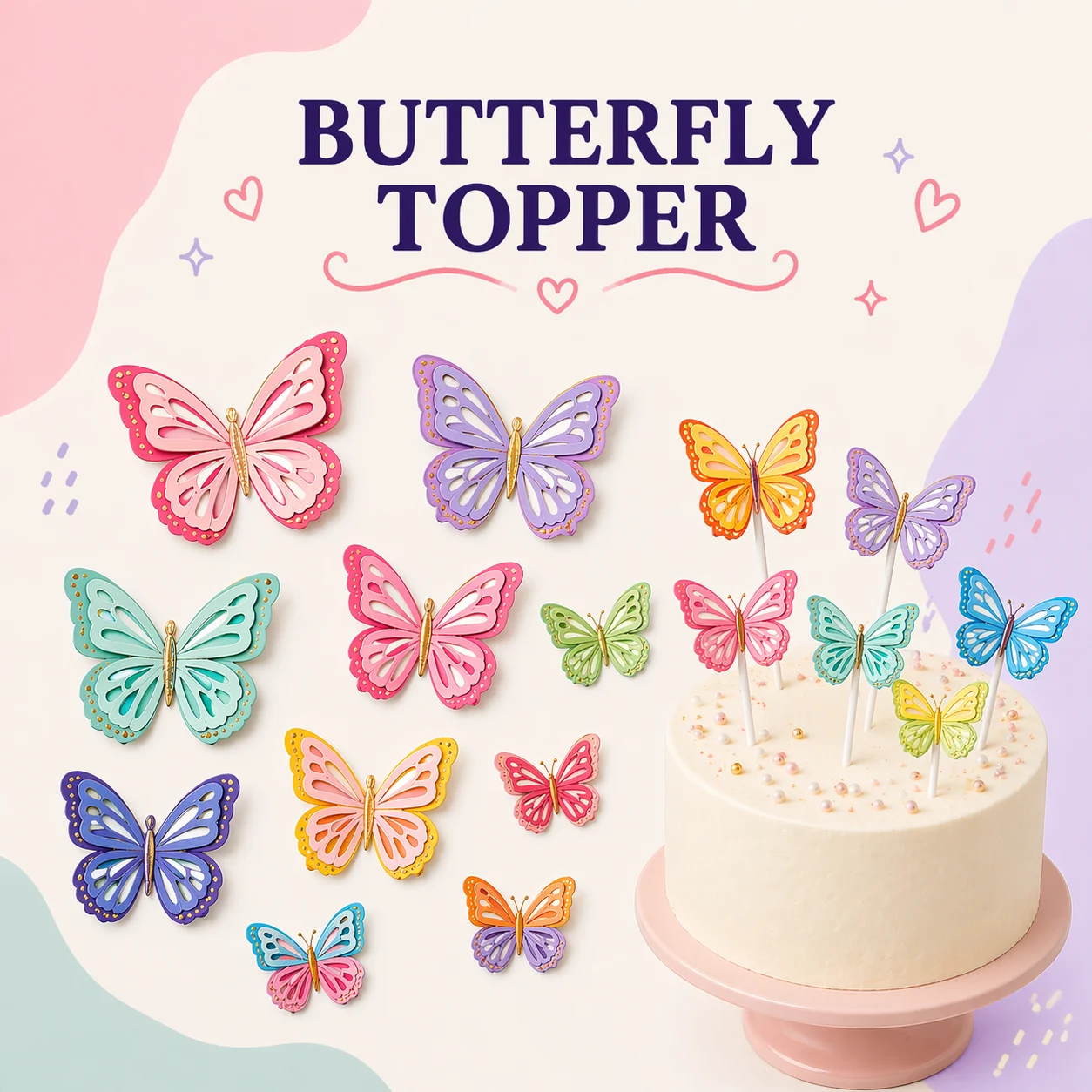 Butterfly Toppers