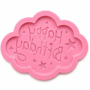 Happy Birthday Shape Fondant Mould