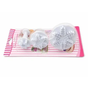 Snowfall Plunger Cutter for Fondant