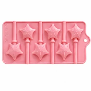 Star Silicone Lollipop Mould