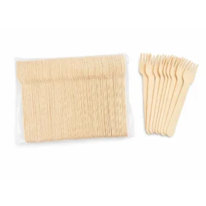 Wooden Fork 100pc Pack
