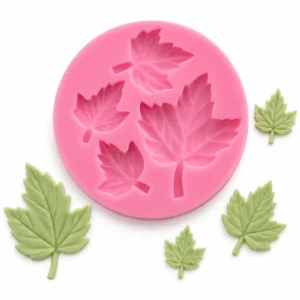 3D Maple Leaf Fondant Chocolate Mould