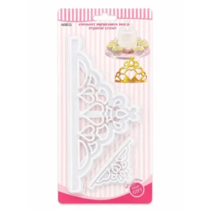 Crown Fondant Mould 2Pcs