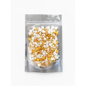 White Gold Mixed Sprinkles