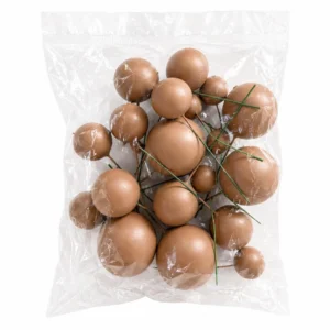 Brown Faux Ball - 20pc Pack