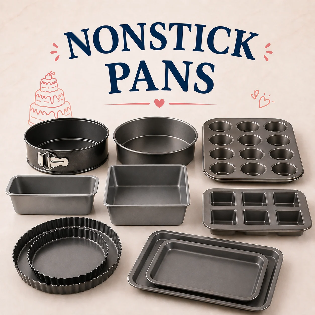 Nonstick Moulds