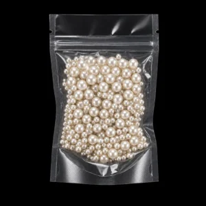 Imported Silver Pearl Sprinkles | Silver Mixed Size Sprinkles