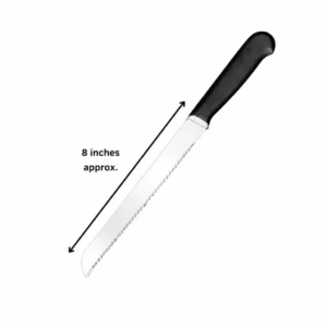 Serrated Bread Knife - 8 inch Plastic Handle