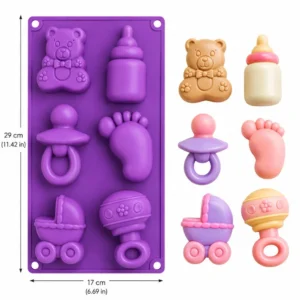 Baby Theme Silicone Chocolate Mould