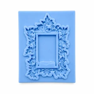 Vintage Photo Frame Fondant Silicone Mould