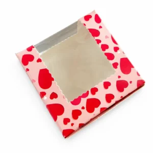 1pc Heart Theme Brownie Box - 5 piece