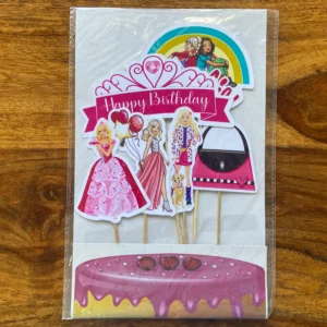 Barbie Theme Cake Toppers