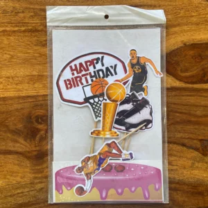 Basket Ball Theme Cake Topper | Sports Theme