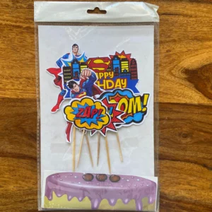 Superman Theme Cake Toppers | Superhero