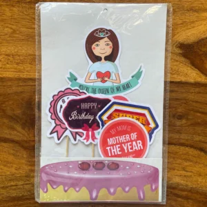 Best Mom Theme Cake Toppers