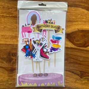 Queen Theme Cake Toppers