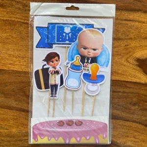 Boss Baby Theme Cake Toppers