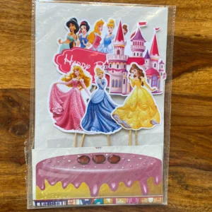 Disney Princess Theme Cake Toppers