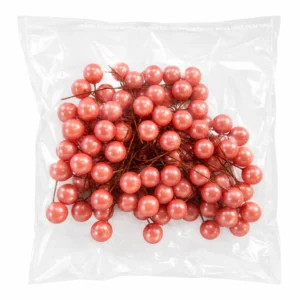 Mini Faux Ball 100pc Pack - Pink Peach