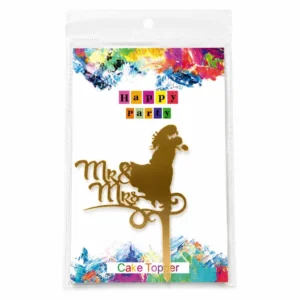 Mr & Mrs Acrylic Topper