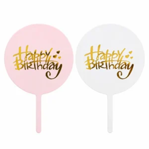 Pastel Color Birthday Topper