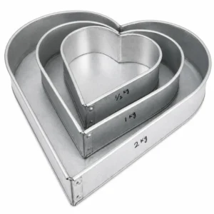 Aluminium Heart Shape Trays