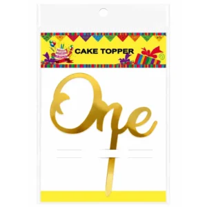 Acrylic ONE Topper - 5 inch