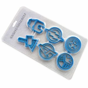 Marvel Super Hero Theme Fondant / Cookie Cutter